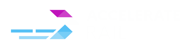 Accelerate Rail event logo 